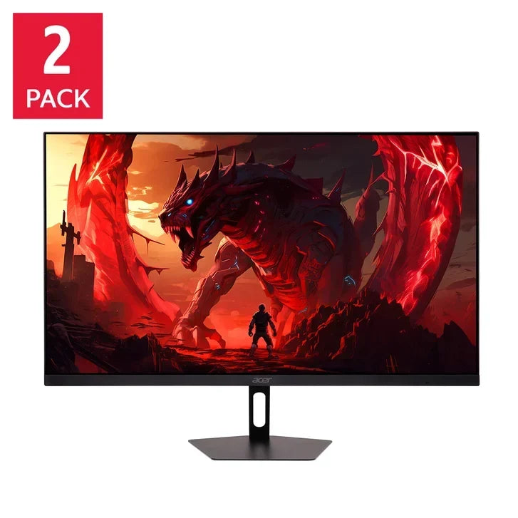 27.0 in. QHD Monitor (2560 x 1440), 2-pack