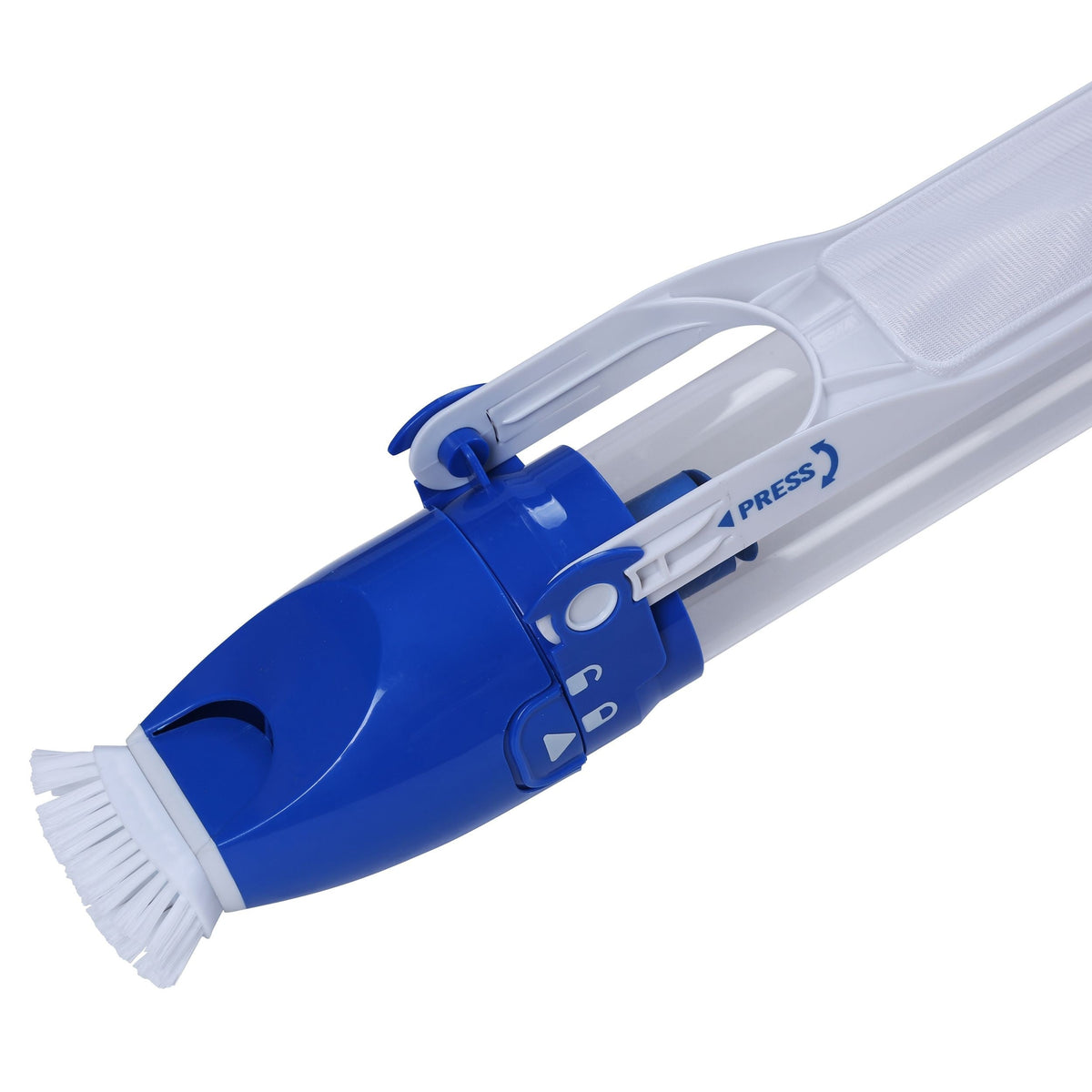 Small Pool Vacuum with Telescopic Pole & Skimmer Attachments