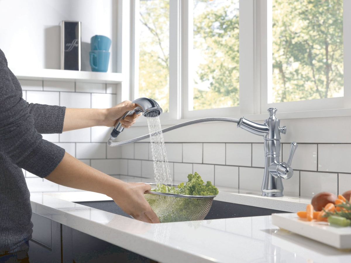 Cassidy Pullout Kitchen Faucet, Artic Stainless