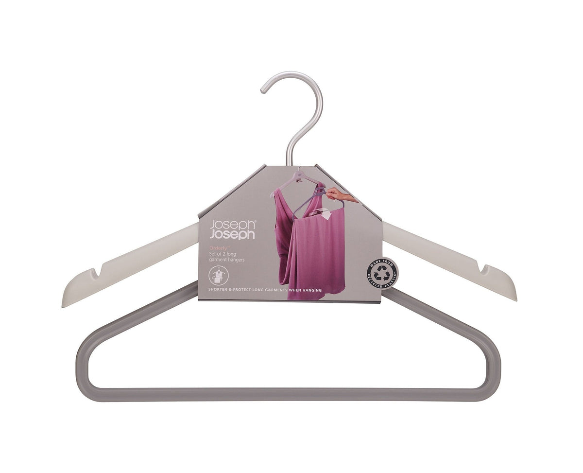 Orderly Long Garment Hangers, 4-pk