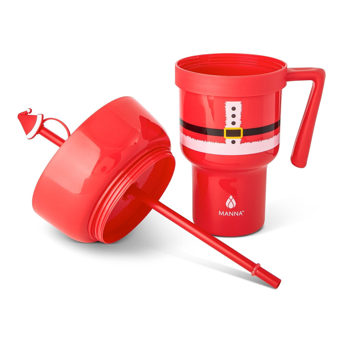 Stadium 946-mL Travel Tumbler with Santa Design