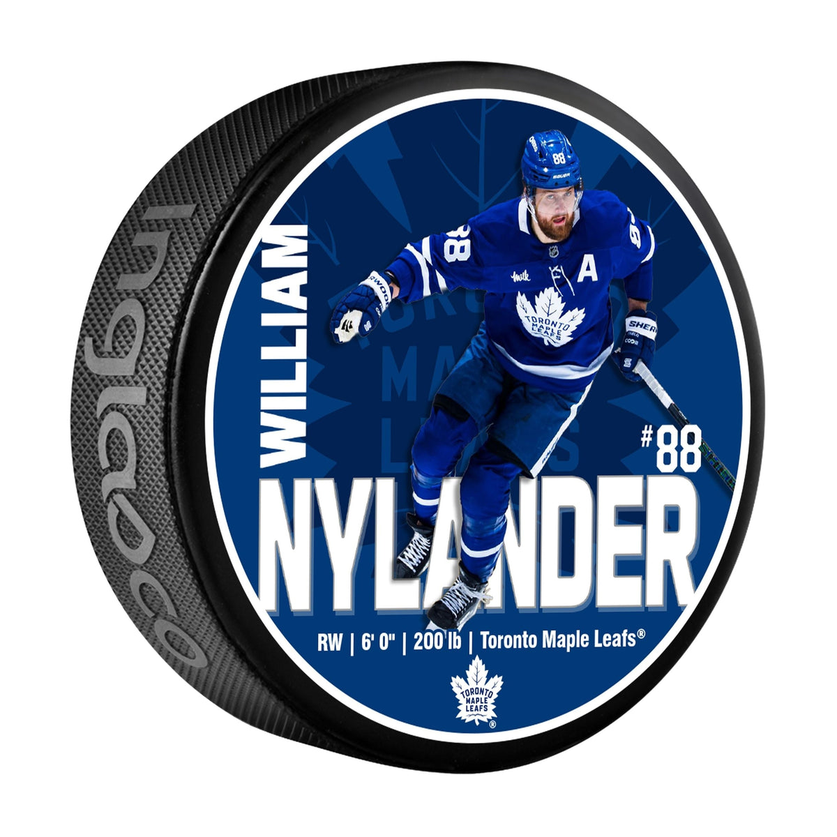 William Nylander Hockey Puck, 6-oz