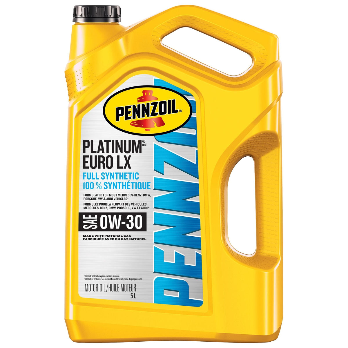 Platinum Euro LX 0W30 Synthetic Engine/Motor Oil, 5-L