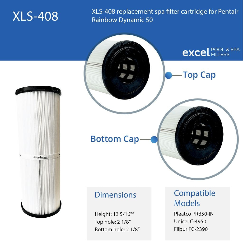 Rainbow Spa Filter, C4950, PRB50IN 50-ft