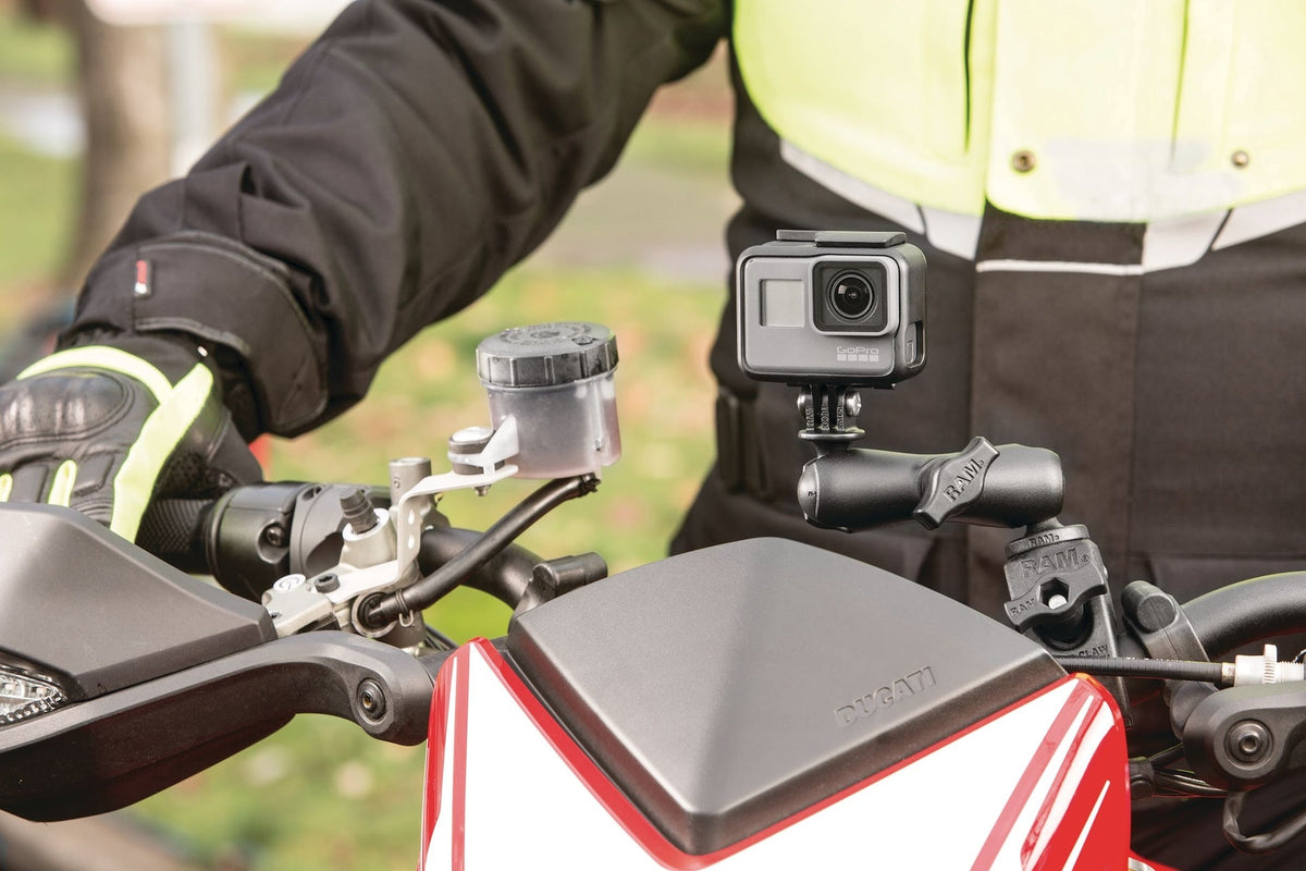 Double Ball Mount with Universal Action Camera Adapter