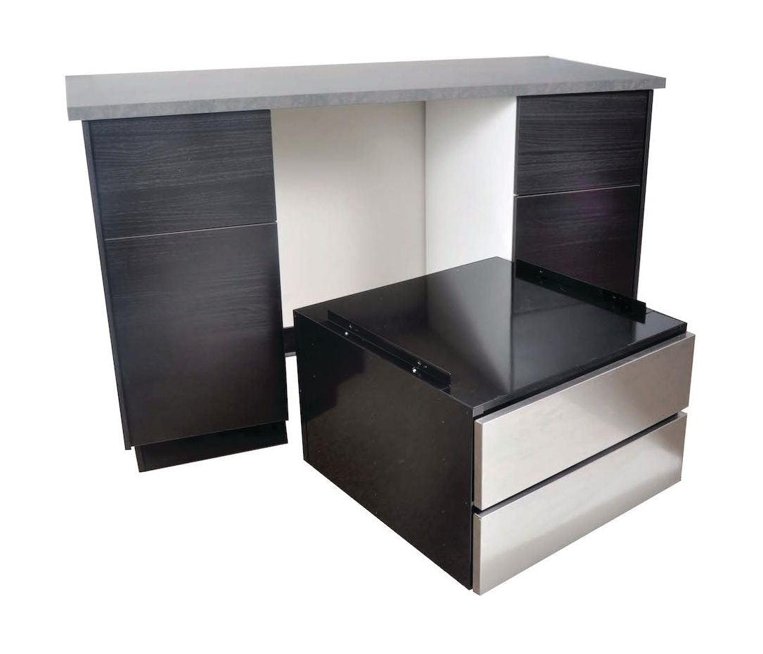 Under-the-Counter Microwave Drawer Pedestal, 24-in
