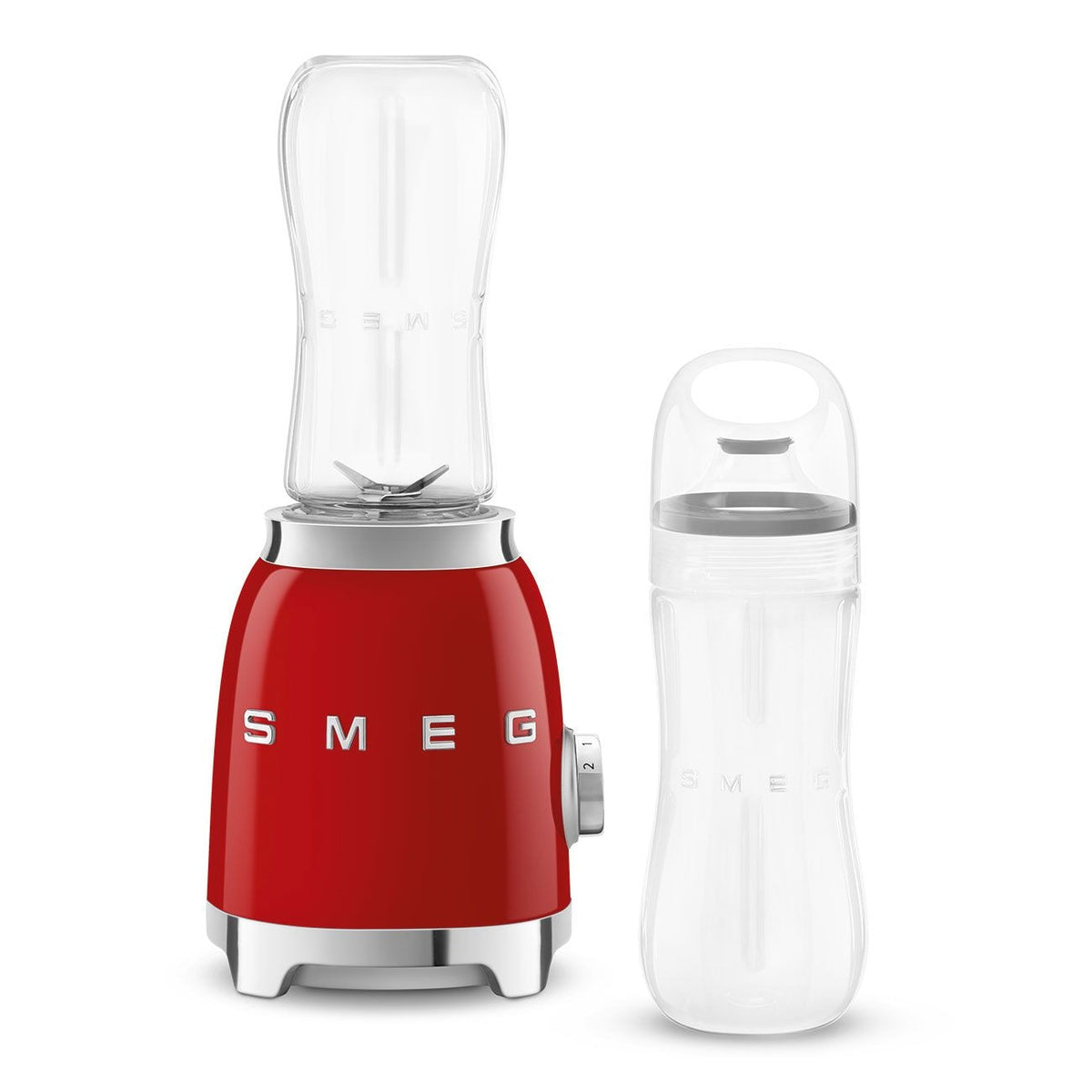 300W Stainless Steel Personal Jar Blender, Red