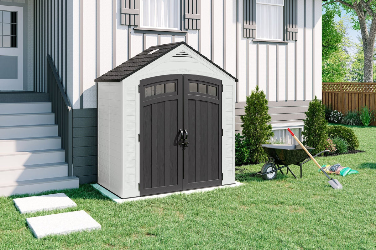Vista 7x4-ft All-Weather Ice Cube Storage Shed