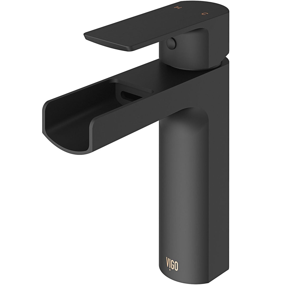 Ileana Single Handle Single Hole Bathroom Sink Faucet, WaterSense Certified, Matte Black