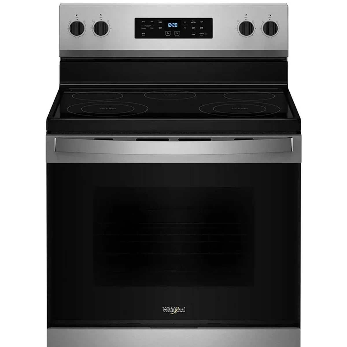 Whirlpool 30 in 5.3 cu ft. Electric 5 Element Range with Dual Radiant Elements
