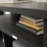 36-inch high 4-section bookshelf, Raven oak color