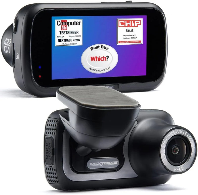 Car dashcam - Small size model (with application) - Full-process 1440p/30fps quadruple high-definition recording function, suitable for car cameras. Alexa voice control - Wireless network, GPS, Wireless - Parking mode - Night vision function - Polar Y9450