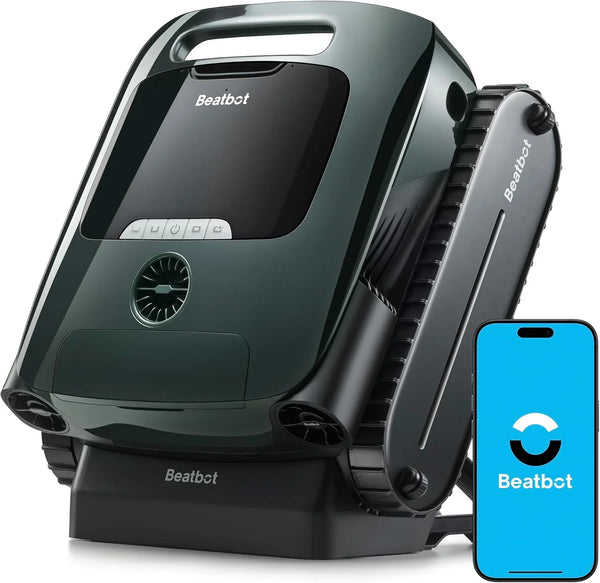 AquaSense 2 Pro Cordless Pool Vacuum Robot, Unmatched 5-in-1 Cleaning, Surface Parking, Skims Water Surface with APP Control, Water Clarification, for Pools up to 3,875 Sq.ft -- Emerald Green X2955