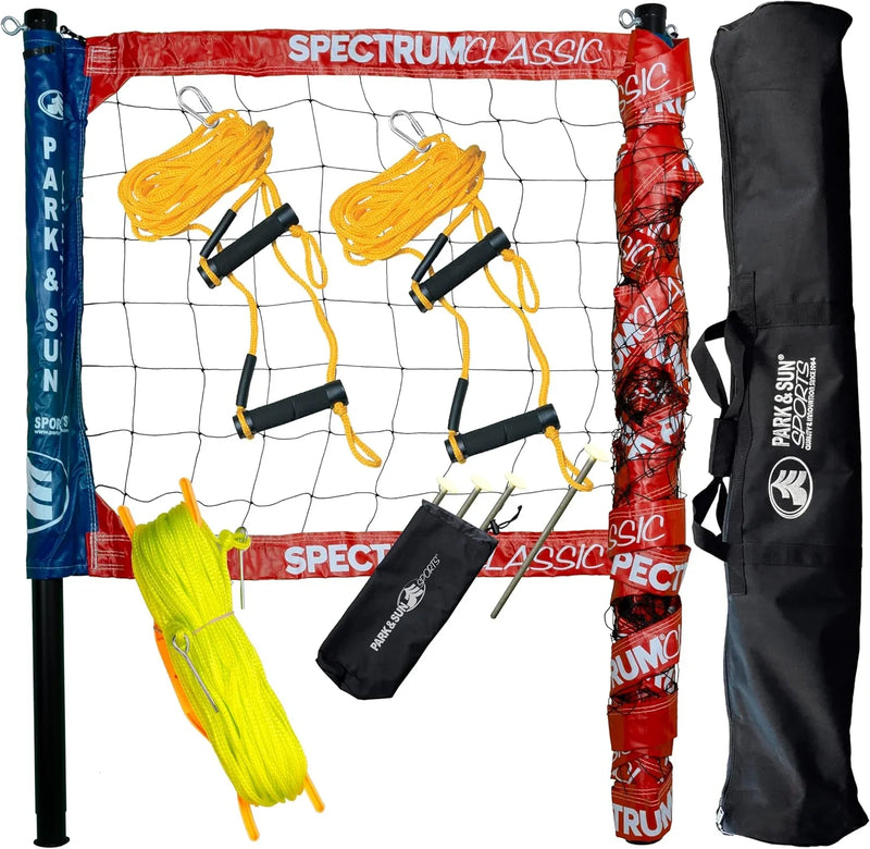 Adjustable professional outdoor volleyball net system C7997