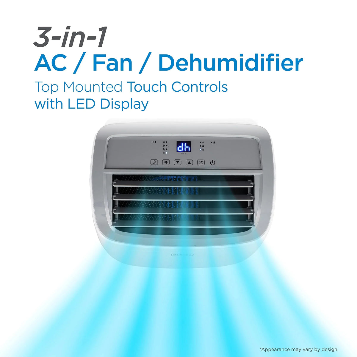 8,000 BTU Portable Air Conditioner up to 350 Sq.Ft