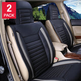 Grey Ultimate Universal Fit Luxury Seat Cover, 2-pack