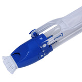Small Pool Vacuum with Telescopic Pole & Skimmer Attachments