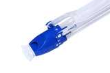 Small Pool Vacuum with Telescopic Pole & Skimmer Attachments