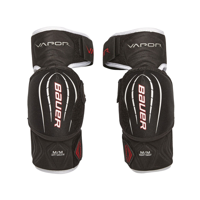 Vapor X Pro Lite Senior Hockey Lightweight Elbow Pads, Black & Red A6190