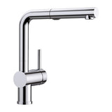 Linus Low Arc Pull-Out Dual-Spray Kitchen Faucet, Chrome