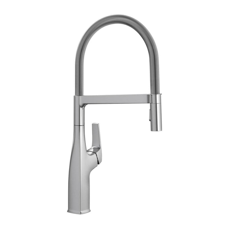 Rivana Semi-Pro Pull-Down Dual-Spray Kitchen Faucet, PVD Steel M1816