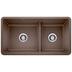 Undermount Kitchen Sink with Low Divide, PRECIS U, 33-in