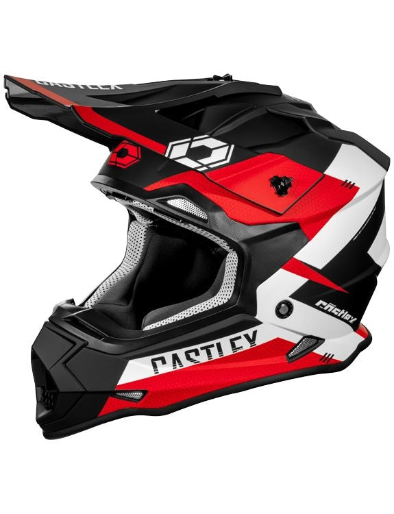 X Youth Mode Flow MX Helmet, Matte Red D3994