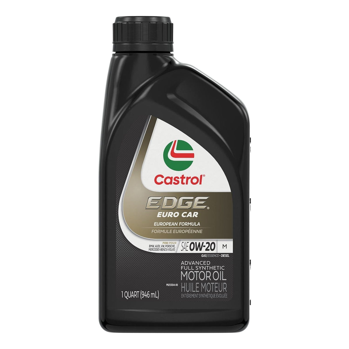 Edge Synthetic Euro M 0W20 Motor Oil, 946-mL