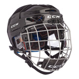 FitLite 3DS Hockey Helmet & Cage Combo, Junior, Black