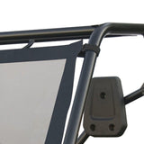 78657 UTV Rear Windshield for Ranger, Black