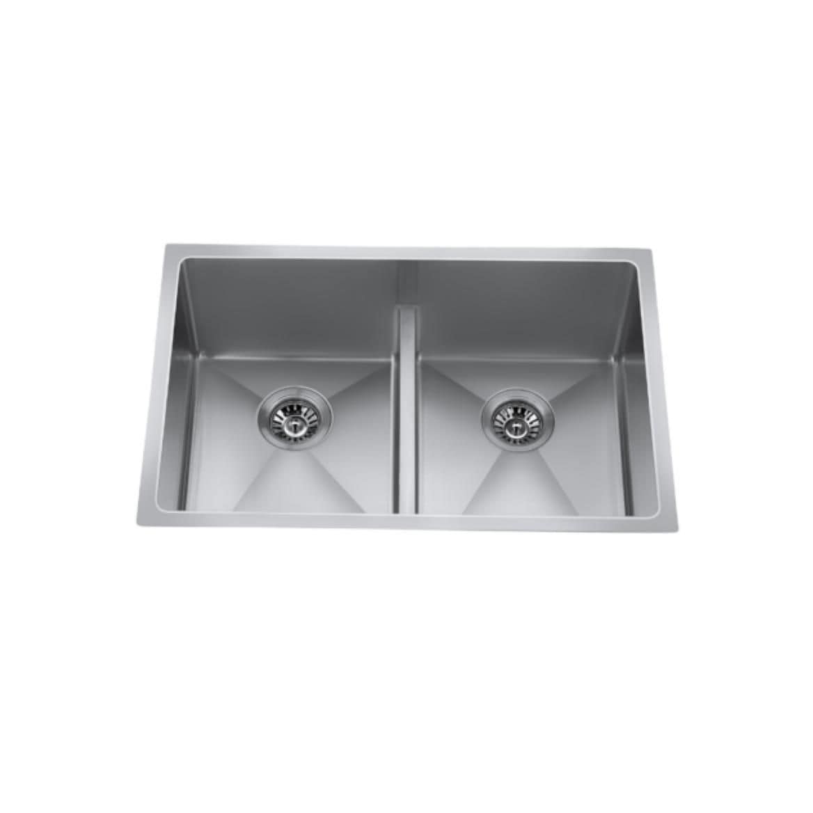 CXZD882L 29-in Low Divide Stainless Steel Double Bowl Sink