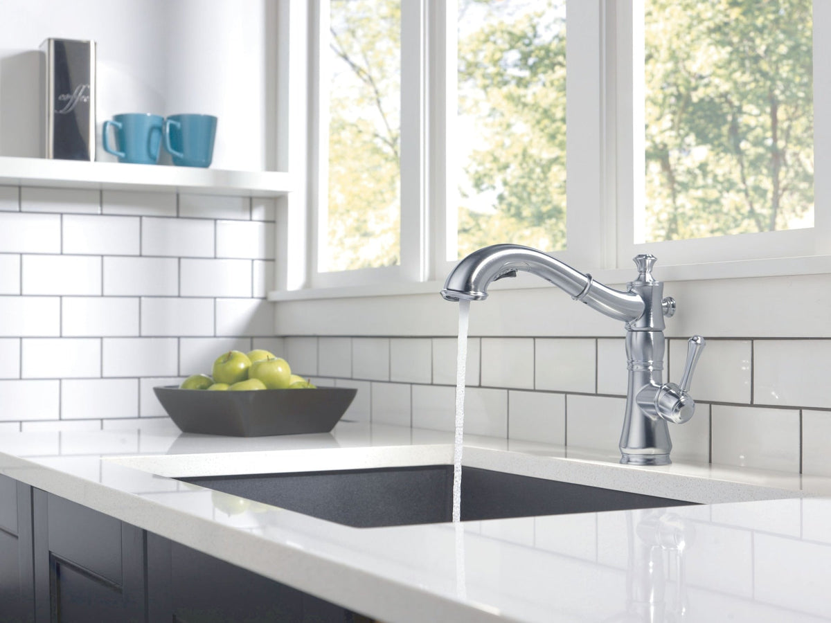 Cassidy Pullout Kitchen Faucet, Artic Stainless