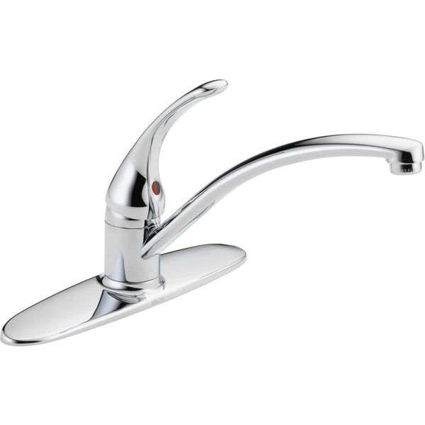 Faucet Principals Single Handle Kitchen Faucet, Chrome B6488