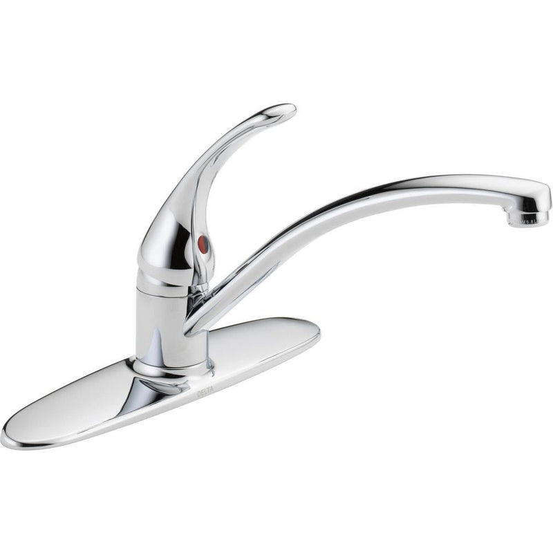 Faucet Principals Single Handle Kitchen Faucet, Chrome B6488