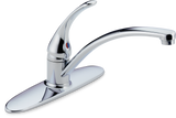 Faucet Principals Single Handle Kitchen Faucet, Chrome