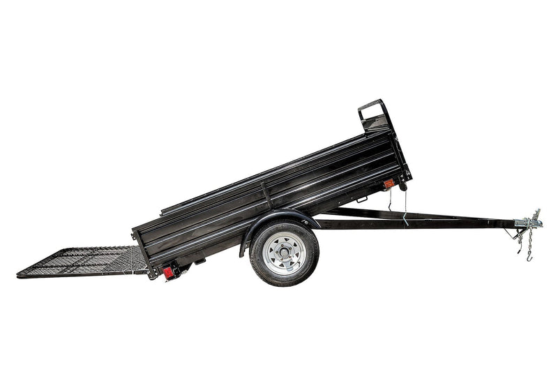 Mighty 5x7 Multi-Utility Boxed Trailer with Drop Down Gate O577