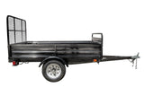 Mighty 5x7 Multi-Utility Boxed Trailer with Drop Down Gate