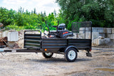 Mighty 5x7 Multi-Utility Boxed Trailer with Drop Down Gate