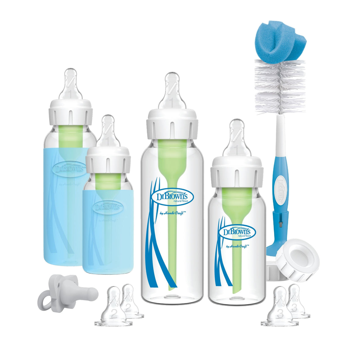 + Glass Narrow Baby Bottle Gift Set