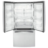 33 in. 18.6 cu.ft. Bottom Freezer Counter Depth Refrigerator with Internal Water Dispenser