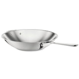 3-Ply Clad Commercial Wok Fry Pan, 32-cm