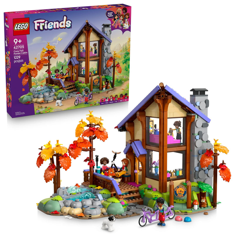 Friends Cozy Fall Forest Cabin 42705 L2007
