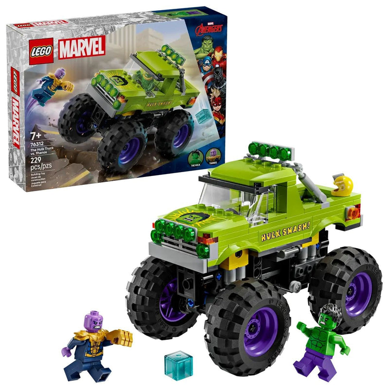 Marvel 76312 The Hulk Truck vs. Thanos, 229-pc Q6901