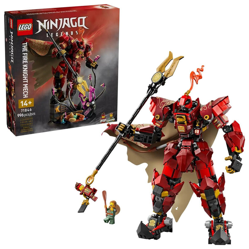 The Fire Knight Mech - 71846, 996-pcs, Ages 14+ S9085