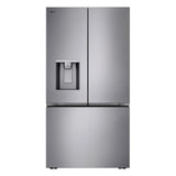 36 in. 24 cu ft. Prime Silver Counter Depth MAX French Door Refrigerator with Ice and Water Dispenser