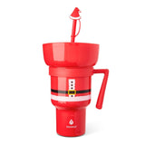 Stadium 946-mL Travel Tumbler with Santa Design