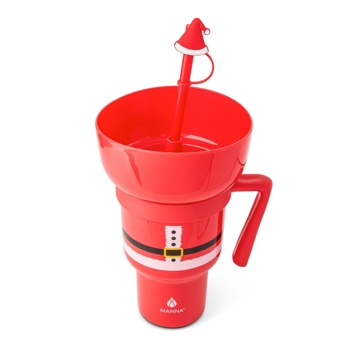 Stadium 946-mL Travel Tumbler with Santa Design