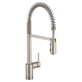 Align Single Handle Pre-Rinse Pull Down Spot-Resist Kitchen Faucet, Stainless Steel