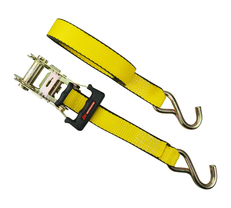 5,000-lb Padded Handle Ratchet Tie Down Strap, 1.5-in x 14-ft Z6091