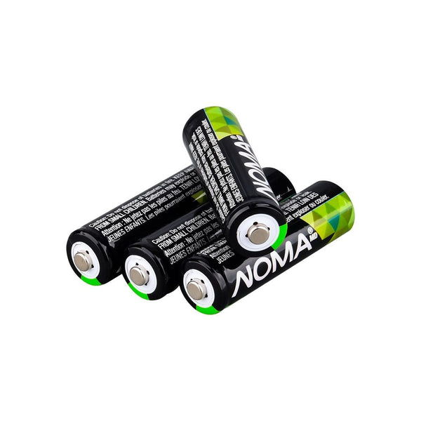 300mAh Outdoor Solar Batteries – AA Ni-MH Rechargeable (4-Pack, 1.2V) P2319